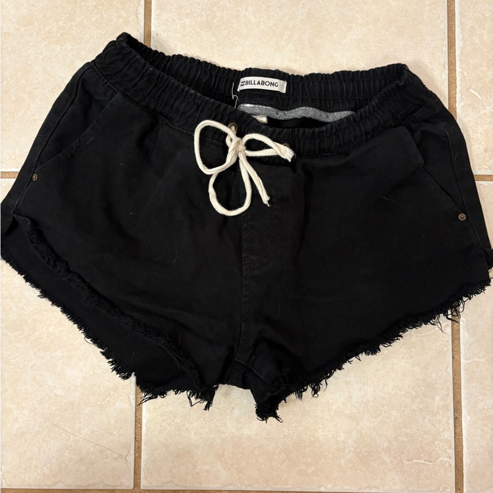 Billabong Black High Waist Shorts